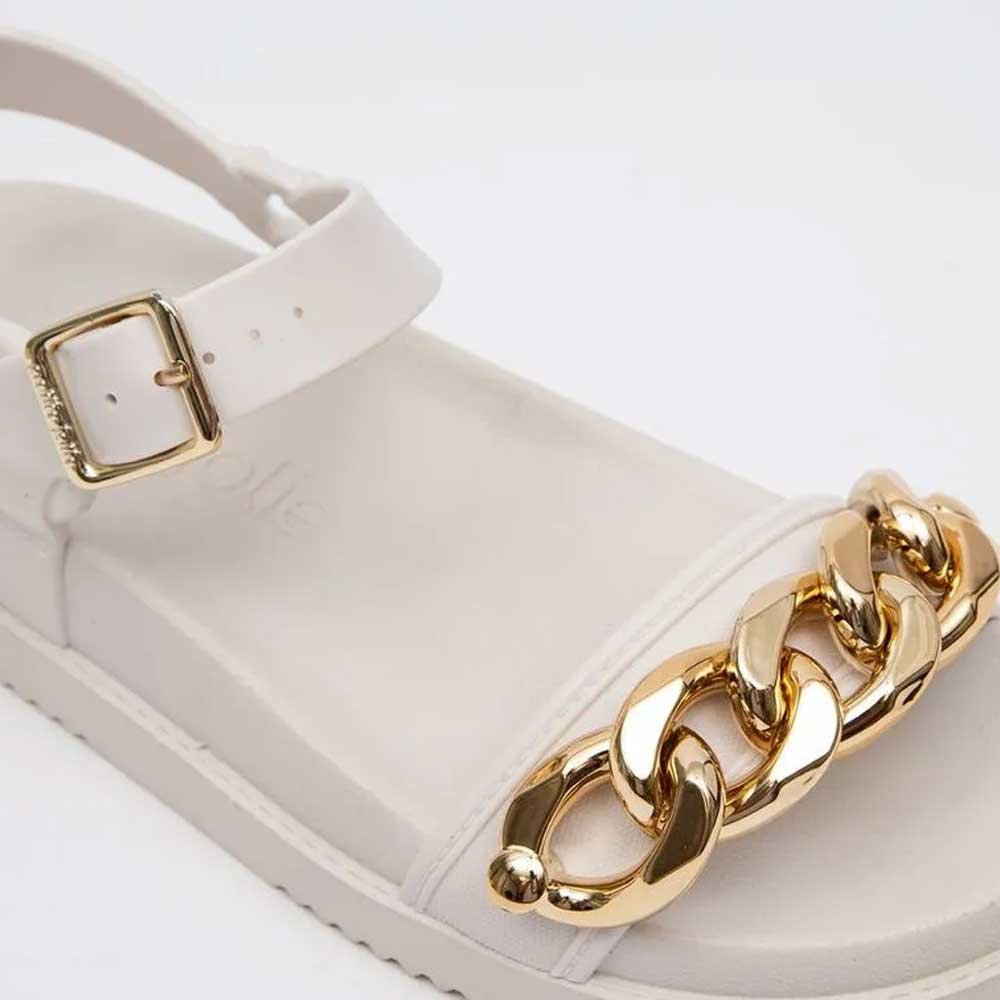 Sandália Feminina Much White Petite Jolie PJ7312 Branco 2