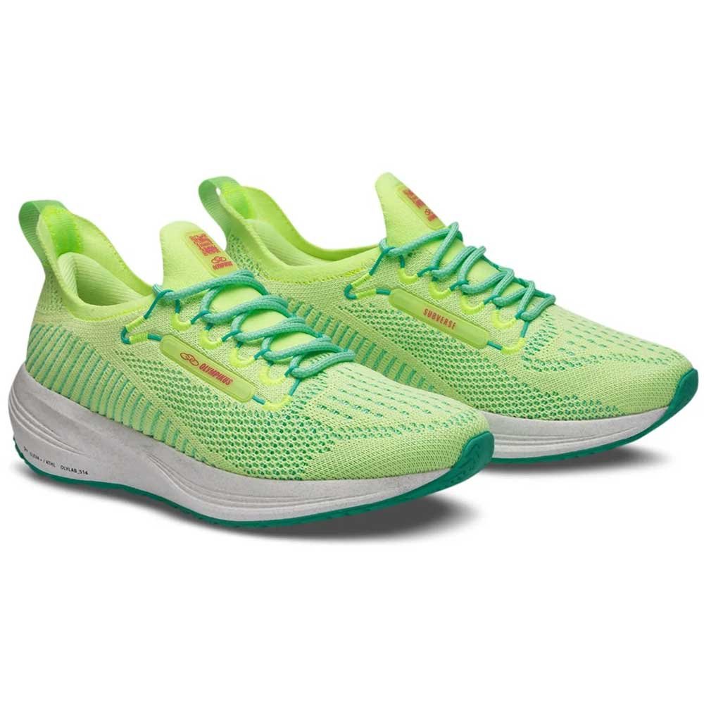 Tênis Esportivo Feminino Subverse Lime Olympikus Verde 3