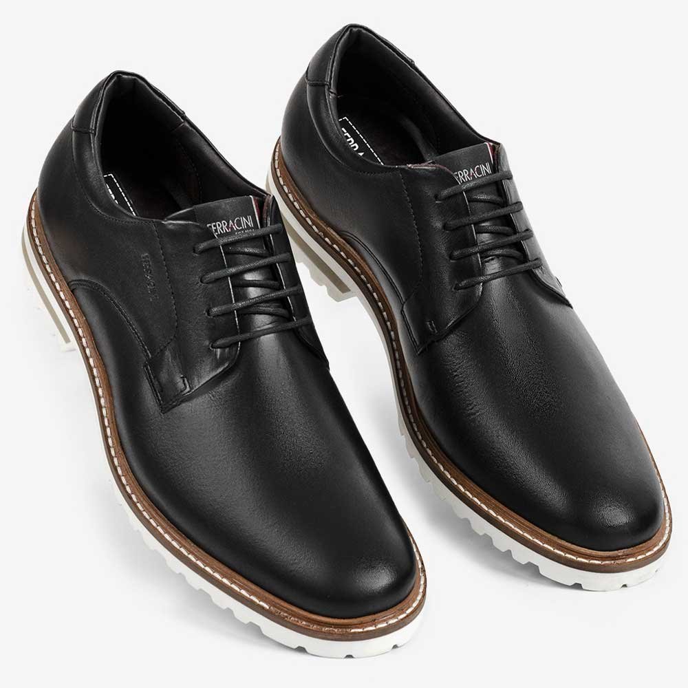 Sapato Casual Masculino Firenze Cincy Preto Ferracini 3406-672G Preto 2