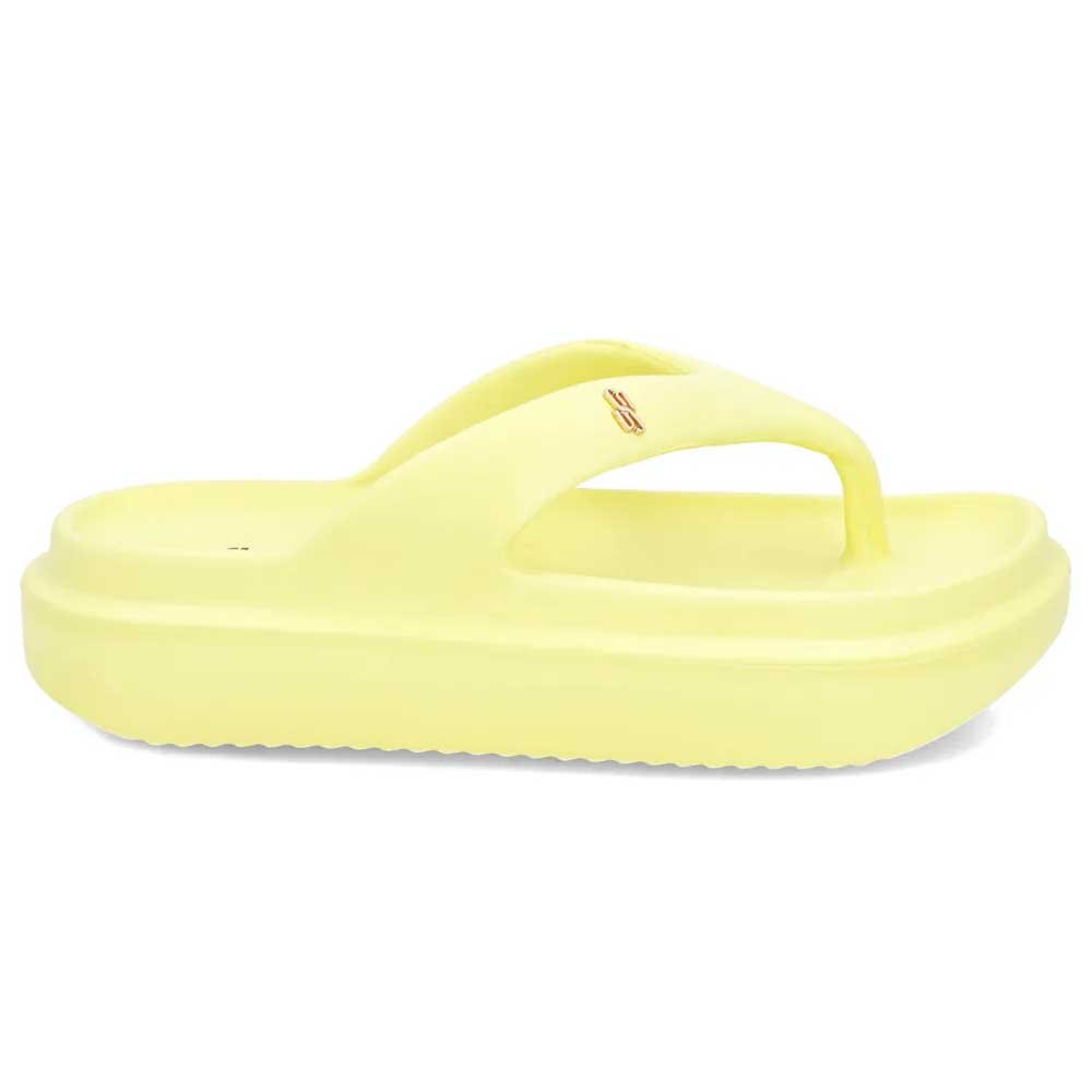 Chinelo Feminino Poofy Plataforma Pera Usaflex AM14001 Amarelo 1