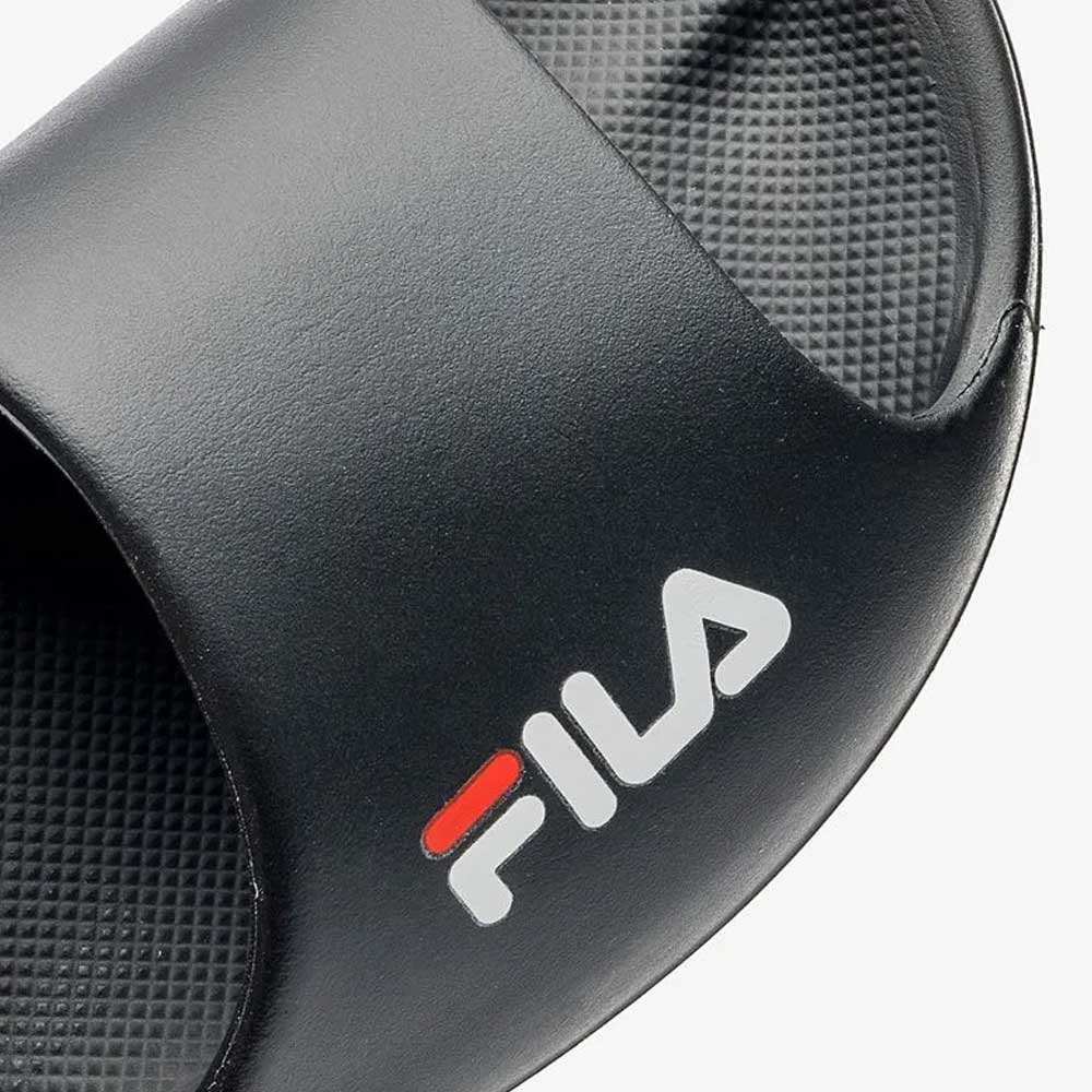 Chinelo Masculino Drifter Foam Preto Vermelho Branco Fila F01SD00015-508 Preto 2
