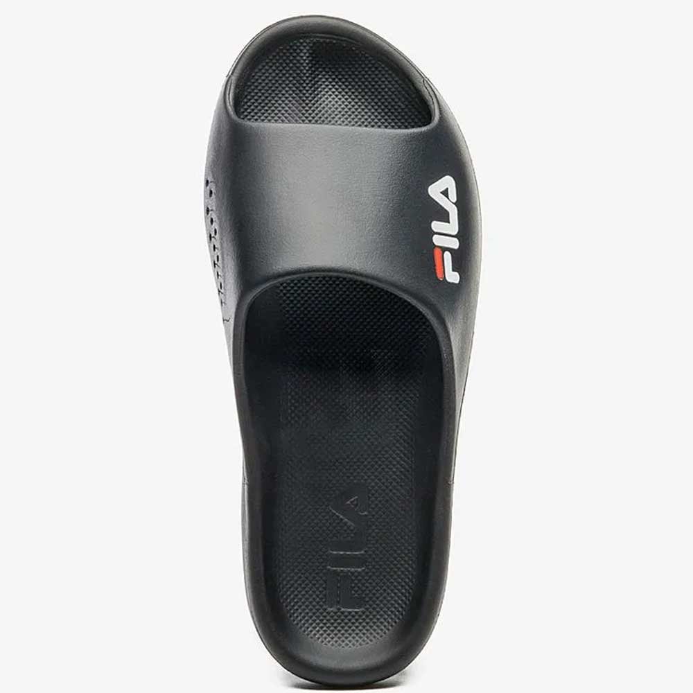 Chinelo Masculino Drifter Foam Preto Vermelho Branco Fila F01SD00015-508 Preto 3