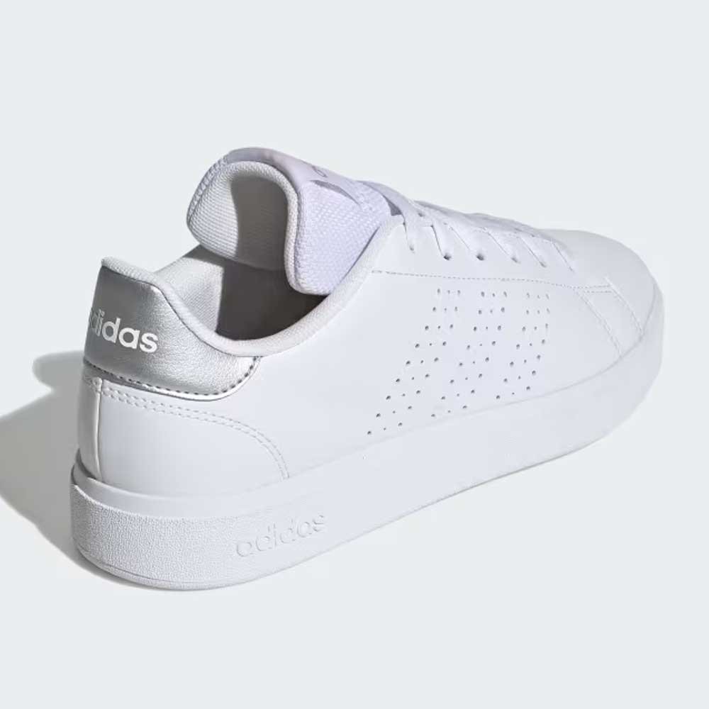 Tênis Feminino Advantage Base 2.0 Branco Prata Adidas IG9194 Branco 4