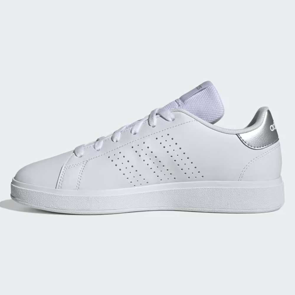 Tênis Feminino Advantage Base 2.0 Branco Prata Adidas IG9194 Branco 5