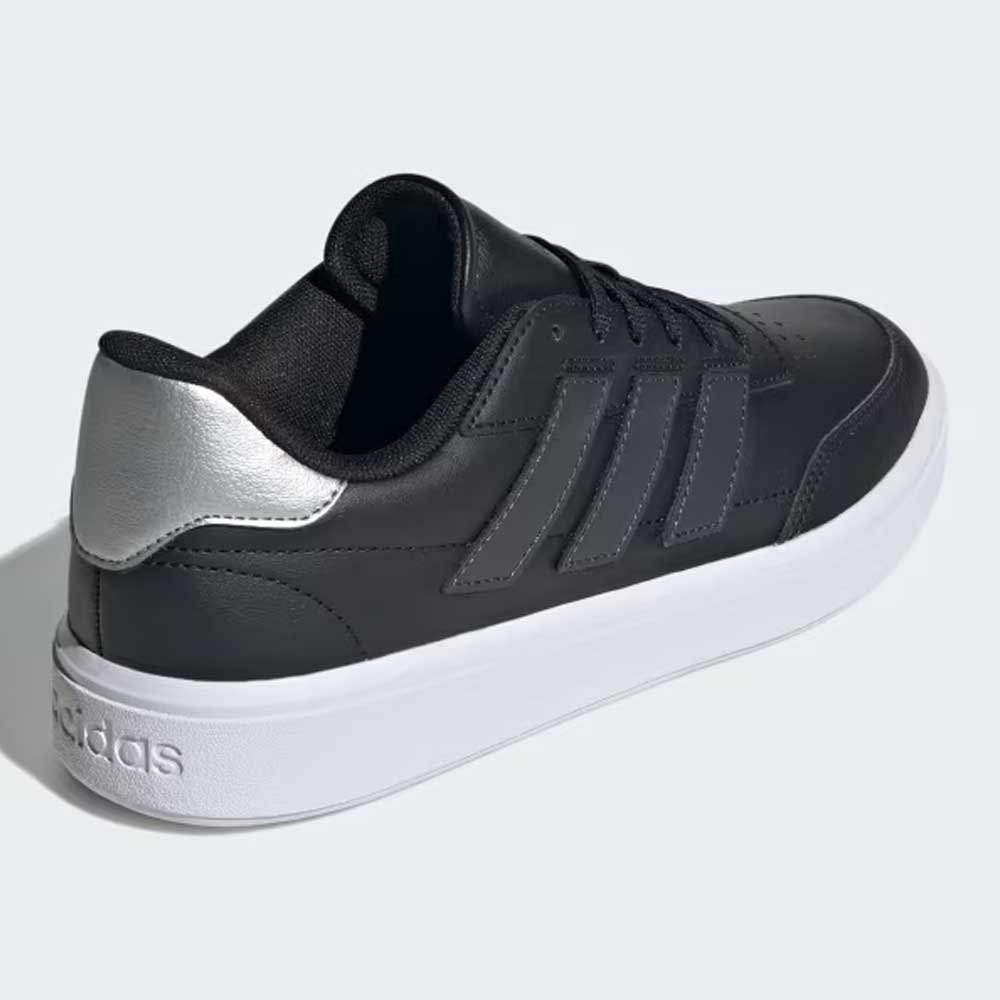 Tênis Casual Unissex Courtblock Preto Adidas JJ7375 Preto 2