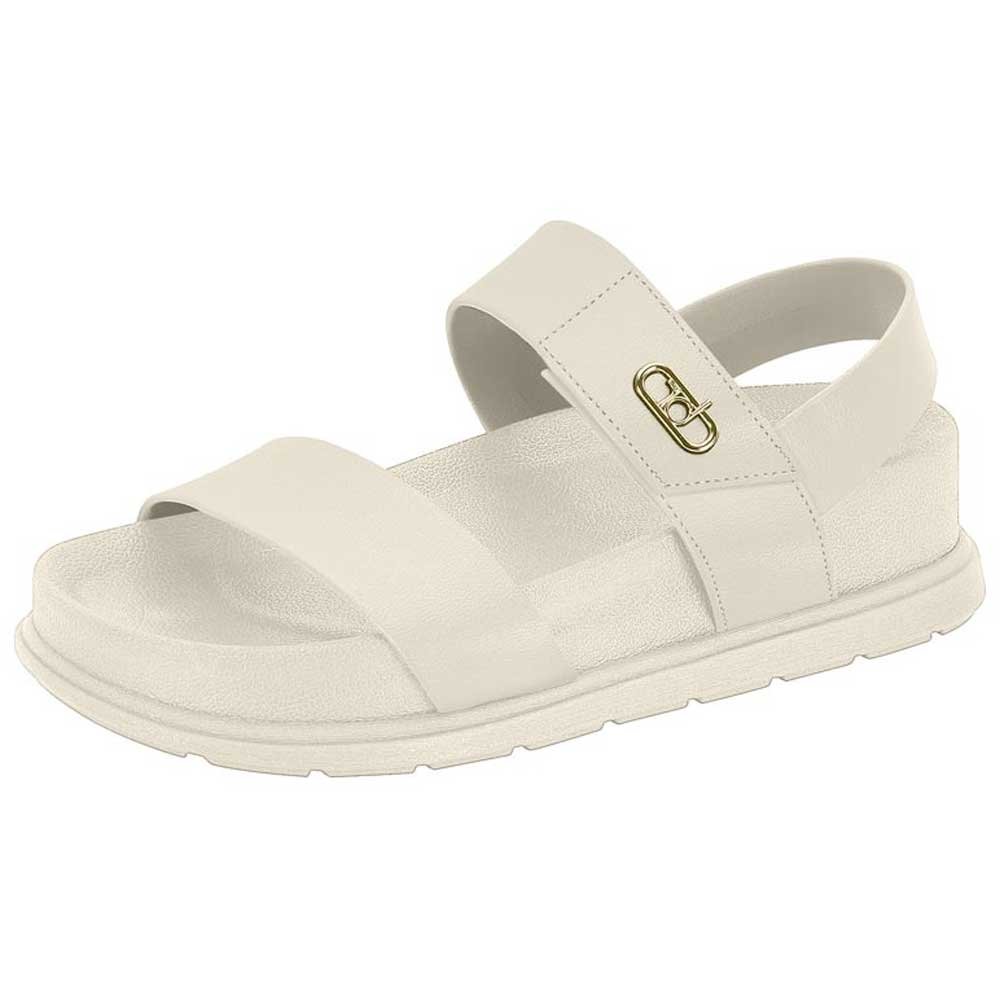 Sandália Papete Feminina Branco Off Beira Rio 8534.102 Branco 2