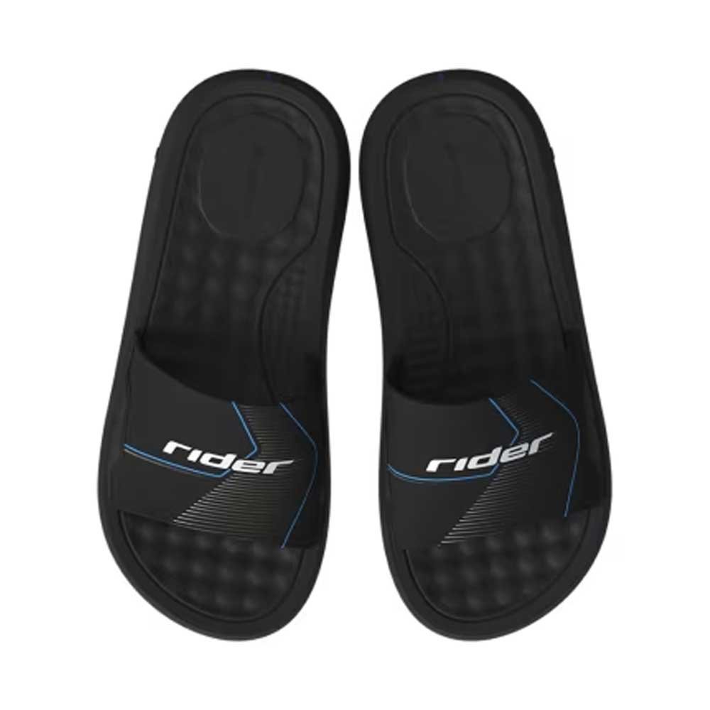 Chinelo Infantil Step Slide Preto Cinza Rider 12223-BD717 Preto 2
