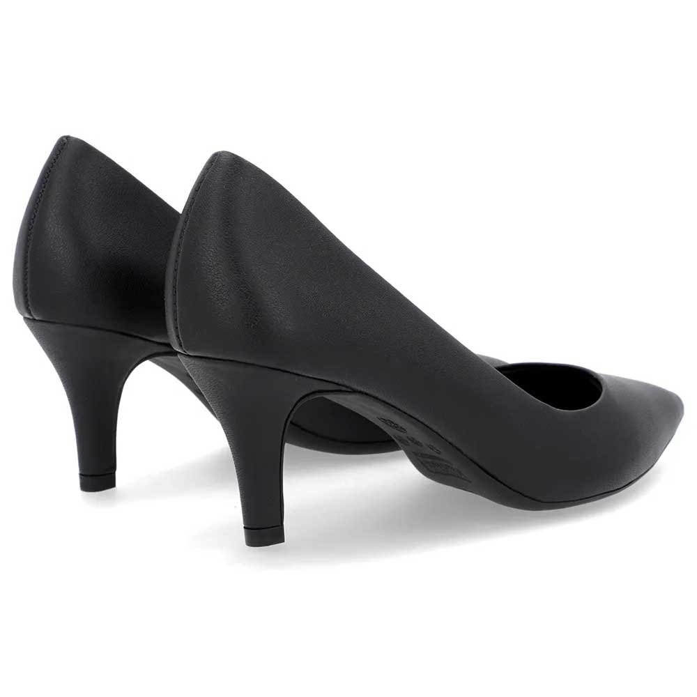 Scarpin Feminino Couro Preto Usaflex Z76011 Preto 3