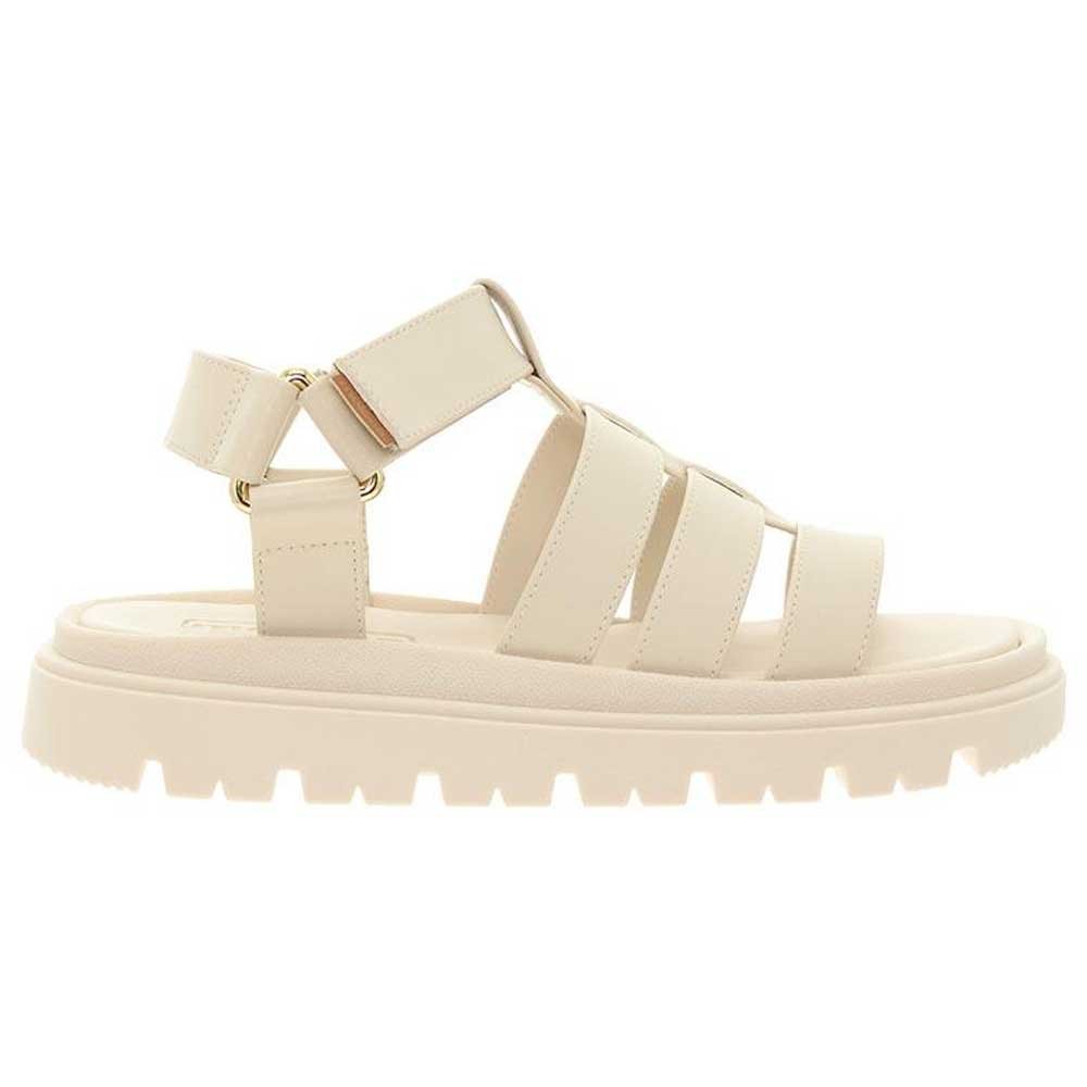 Sandália Feminina Papete Branco Off Moleca 5504.109 Off White 3