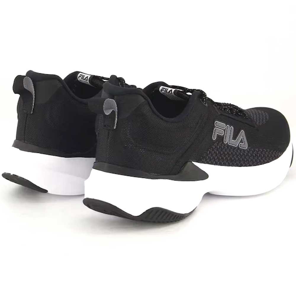 Tênis Esportivo Masculino Master Preto Cinza Fila F01TR00040-6728 Preto 4