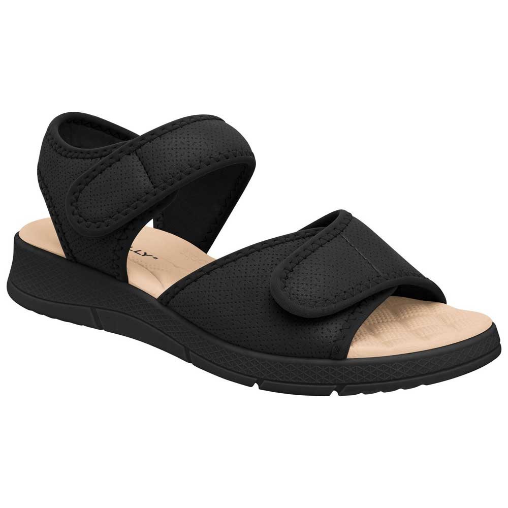 Sandália Papete Feminina Esporão Preto Piccadilly 571003-44 Preto 1