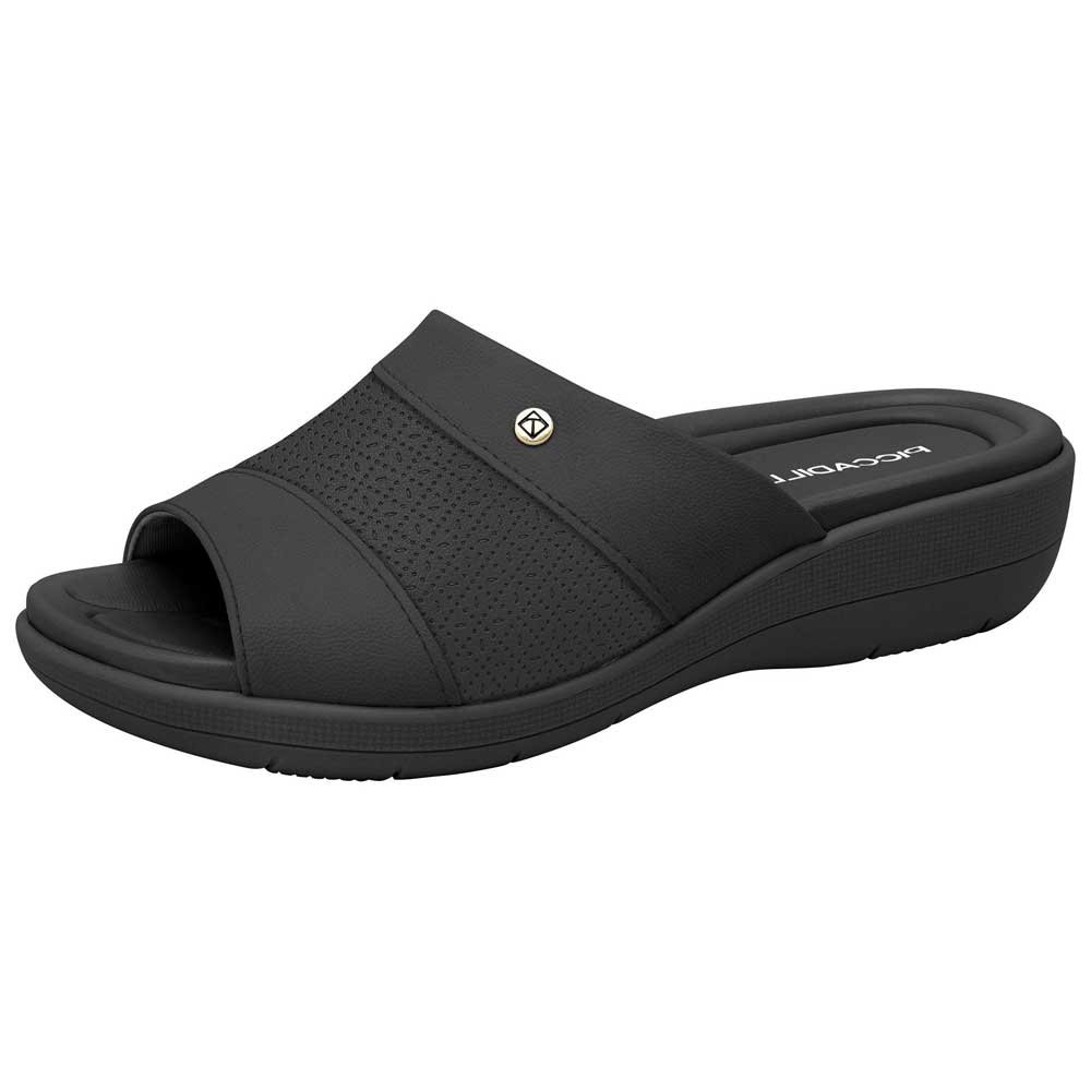 Tamanco Feminino Anabela Fascite Preto Piccadilly 239020-14 Preto 2