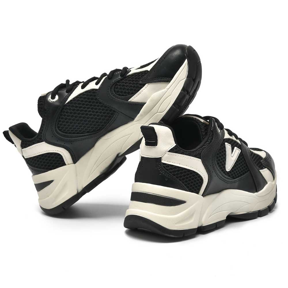 Tênis Casual Feminino Preto Marfim Via Marte 140-010-03 Preto 4