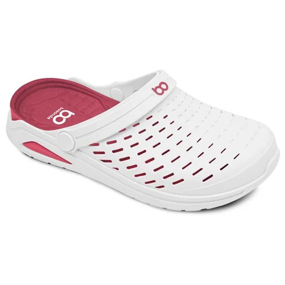 Sandália Babuche Feminino Kin Rosa Branco Goiaba Boaonda 1913-101-010