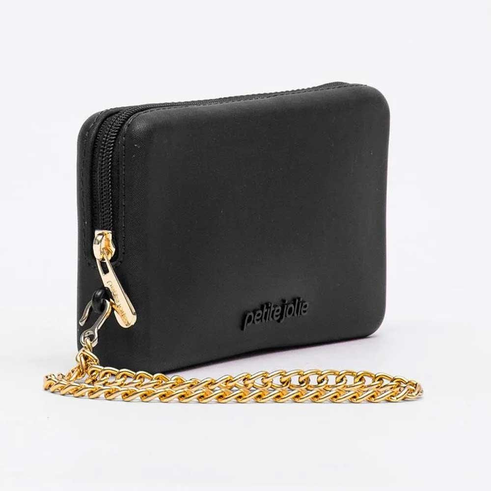 Bolsa Carteira Feminina Parker Preto Petite Jolie PJ20300 Preto 4