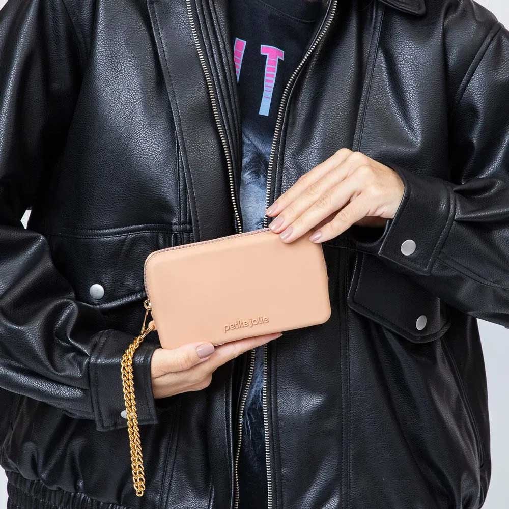 Bolsa Carteira Feminina Parker Avelã Petite Jolie PJ20300 Rosa 2