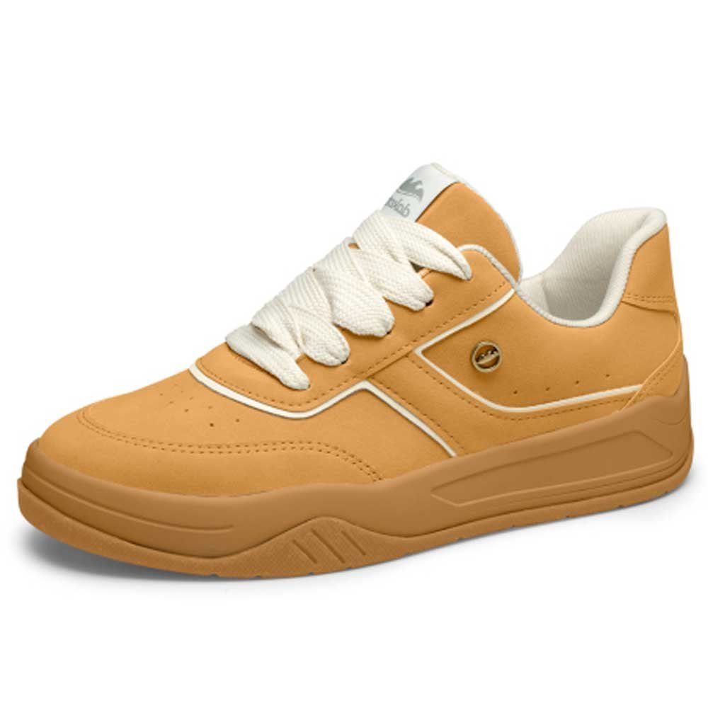 Tênis Casual Feminino Foggia Sepia Cream Dakota D0122-0004 Marrom 2