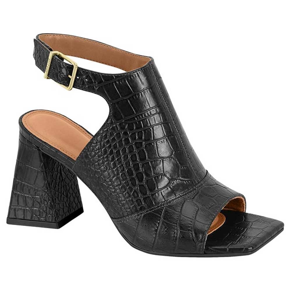 Sandália Feminina Open Boot Preto Vizzano 6464.429 Preto 1