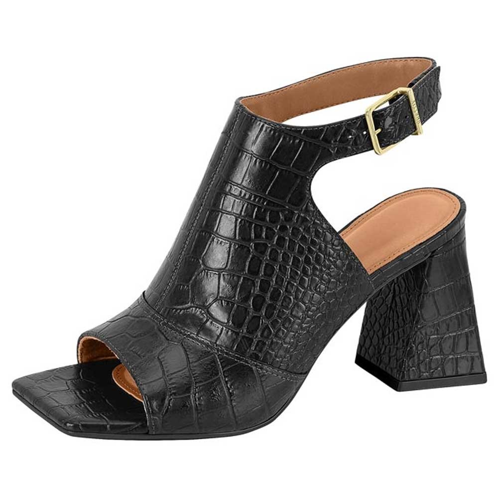 Sandália Feminina Open Boot Preto Vizzano 6464.429 Preto 2