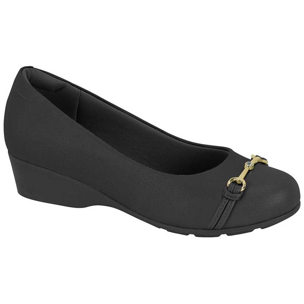 Sapato Social Feminino Anabela Preto Modare Preto