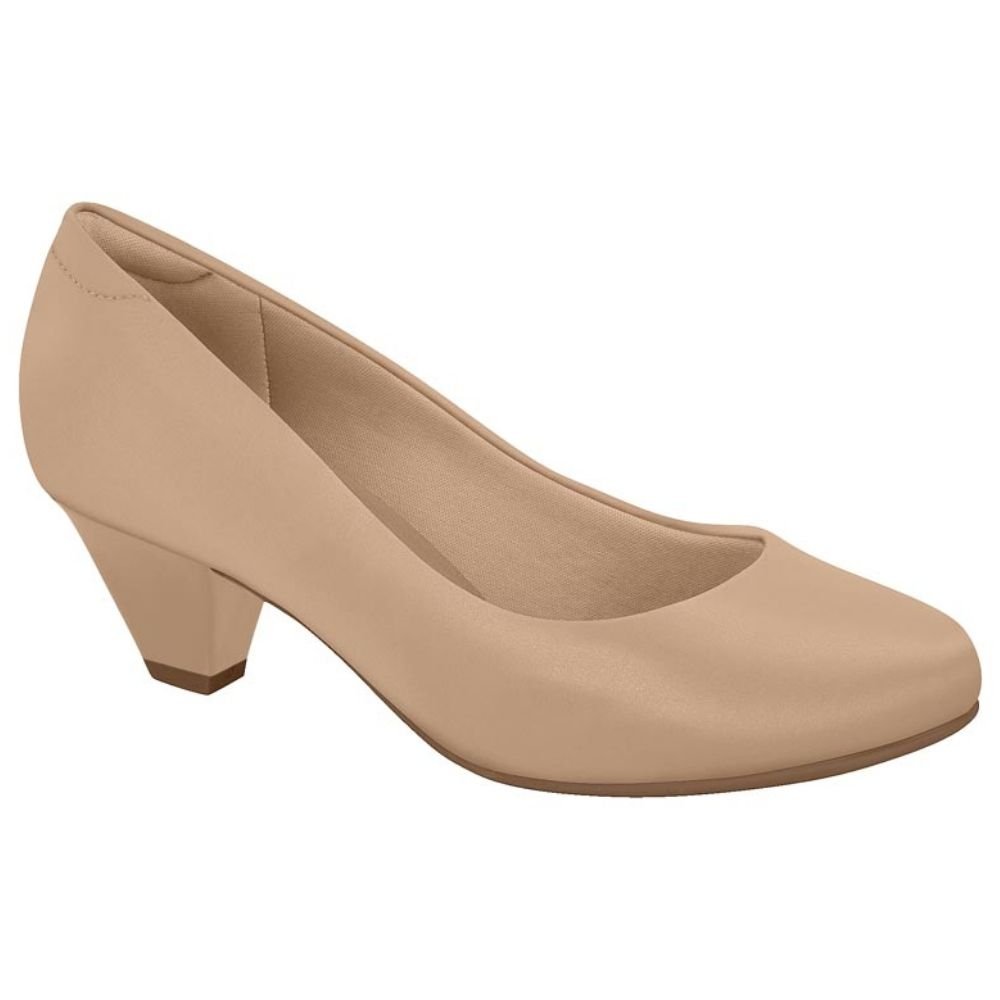 Sapato Social Feminino Ultraconforto Bege Modare Bege