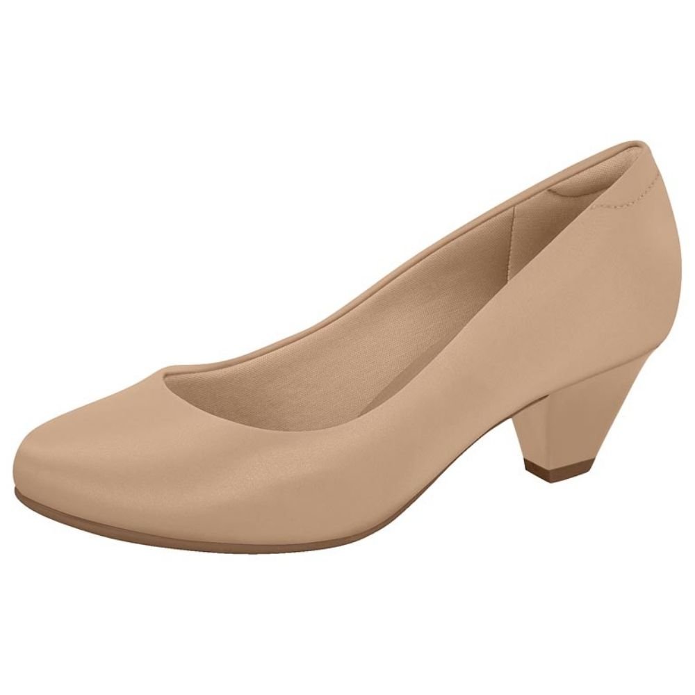 Sapato Social Feminino Ultraconforto Bege Modare 7005.600 Bege 2