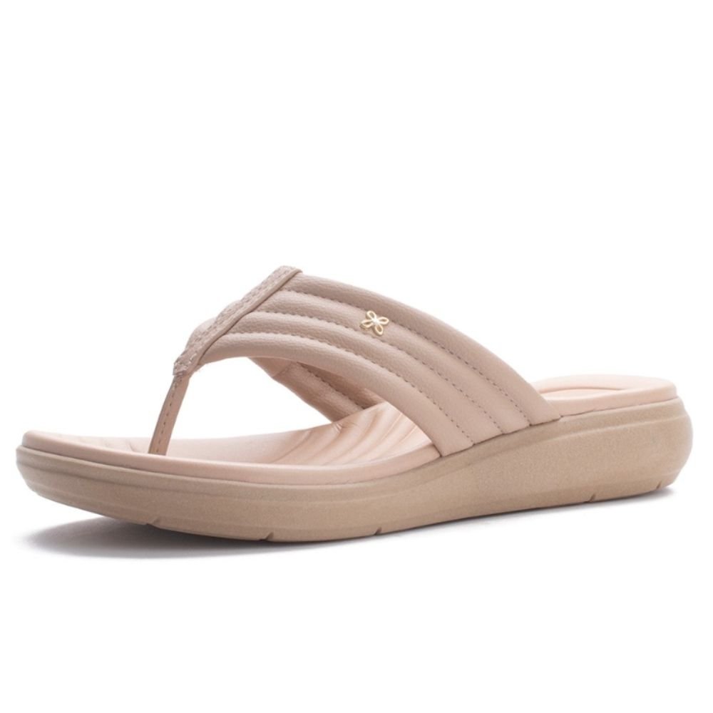 Chinelo Feminino Floater Lux Sand Softli 10005.10024 Bege 2