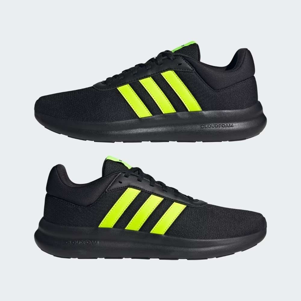 Tênis Esportivo Masculino Lite Racer 4.0 Preto Lemon Adidas JP5633 Preto 4