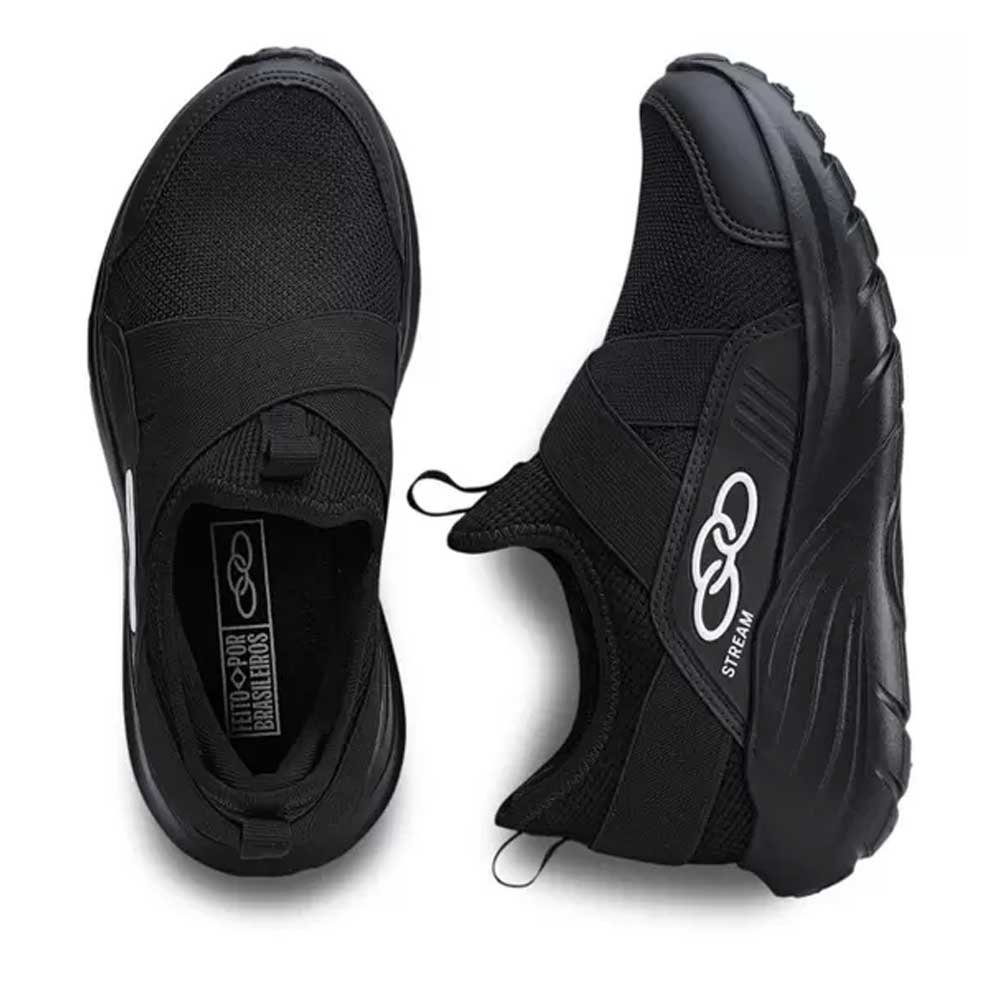 Tênis Infantil Stream Preto Olympikus Preto 2