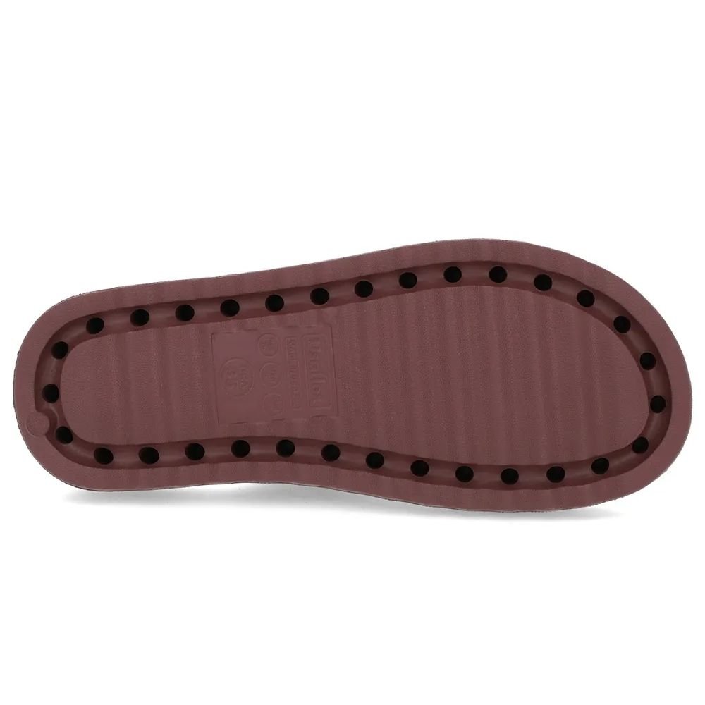 Chinelo Slide Feminino Poofy Mocca Usaflex AN32001 Marrom 5