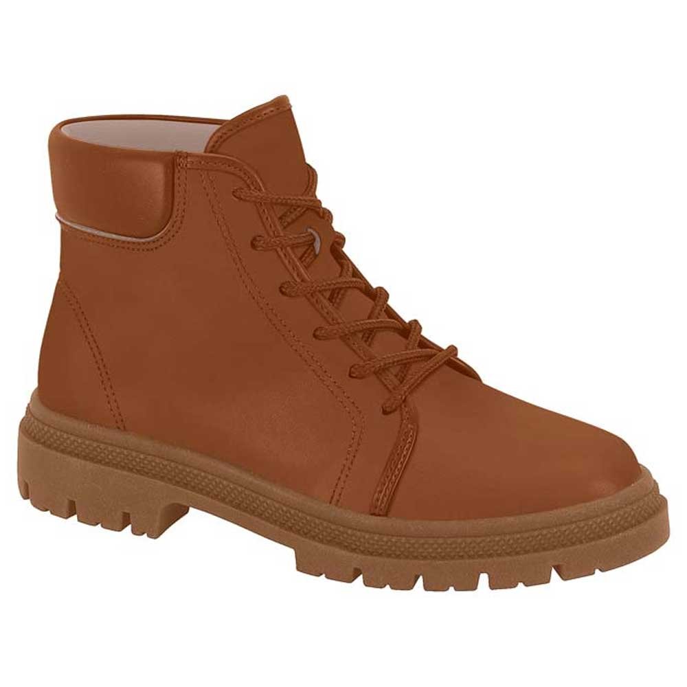 Bota Coturno Feminino Napa Avelã Moleca 5344.102 1