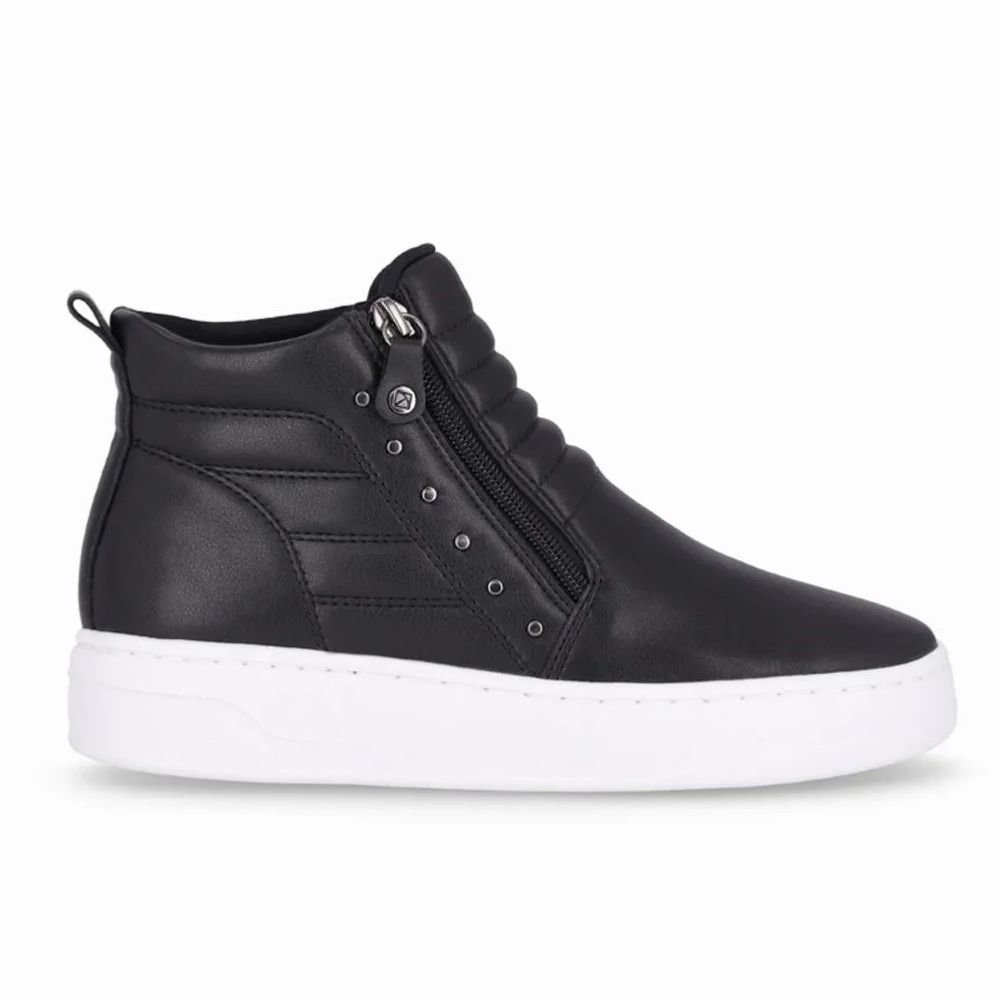Bota Feminina Beatriz Anabela Preto Piccadilly 910006-4 Preto 2