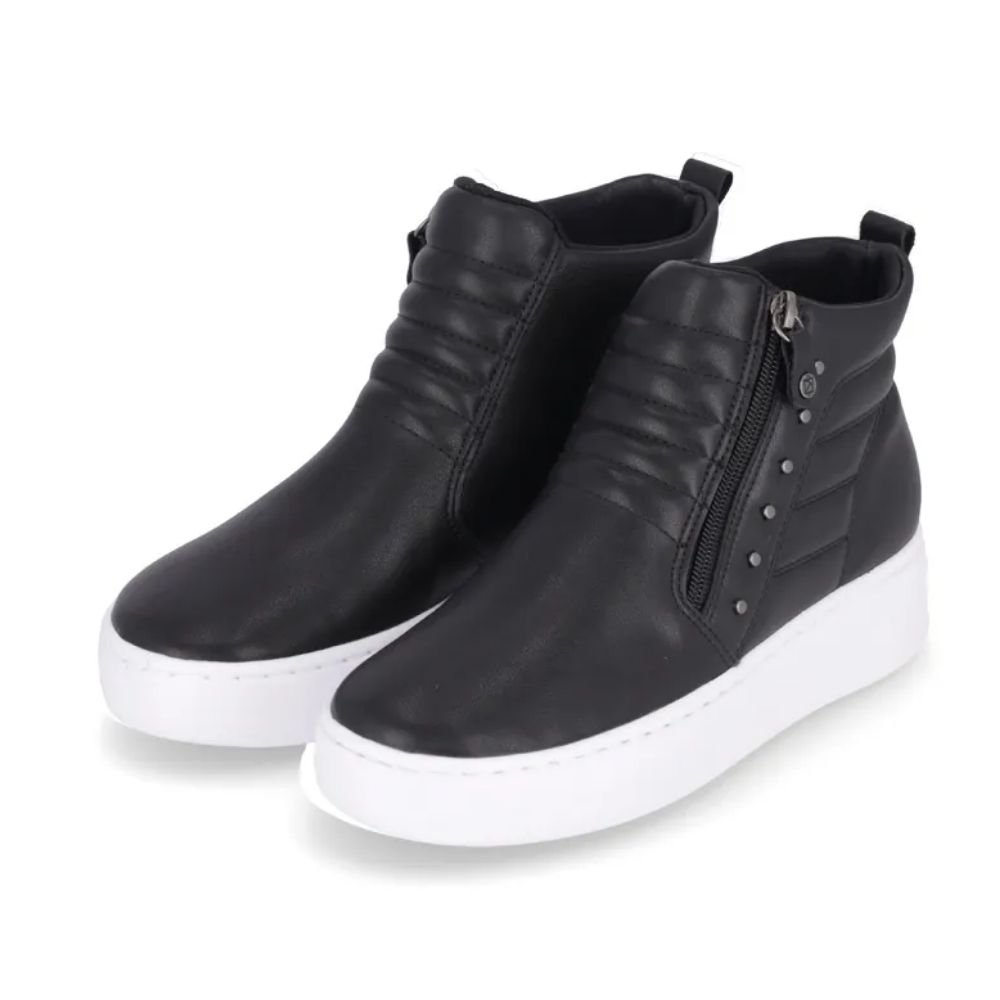 Bota Feminina Beatriz Anabela Preto Piccadilly 910006-4 Preto 3