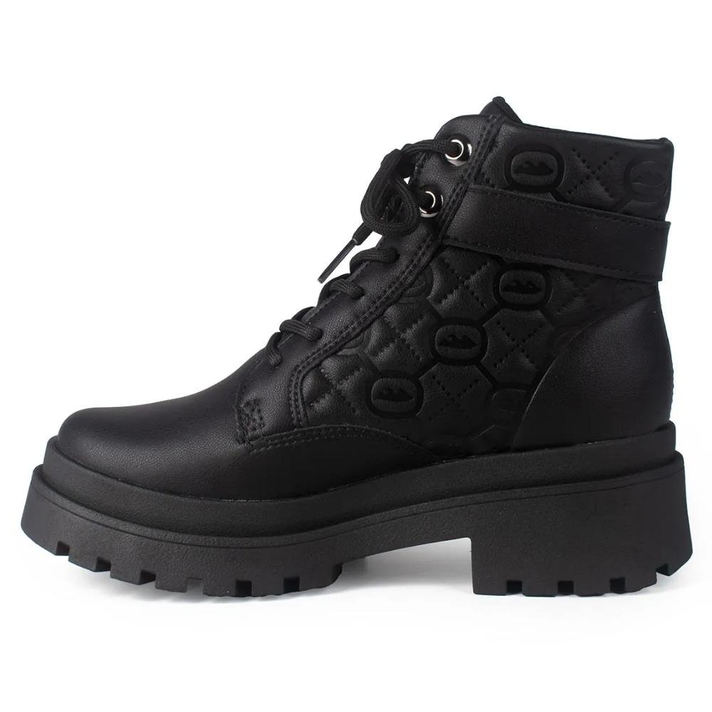 Bota Coturno Tratorado Feminino Preto Dakota DA851-0001 Preto 3