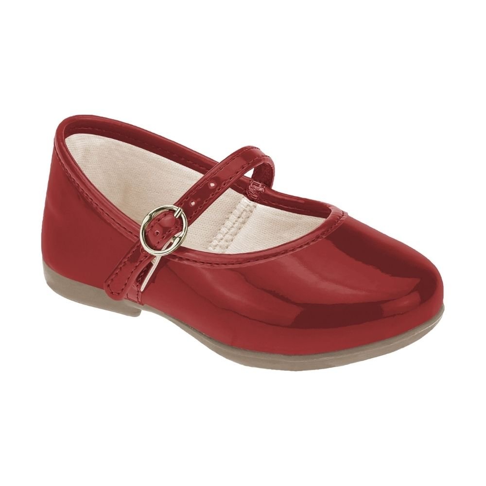 Sapatilha Infantil Baby Vermelho Kidy 015-0435-0013
