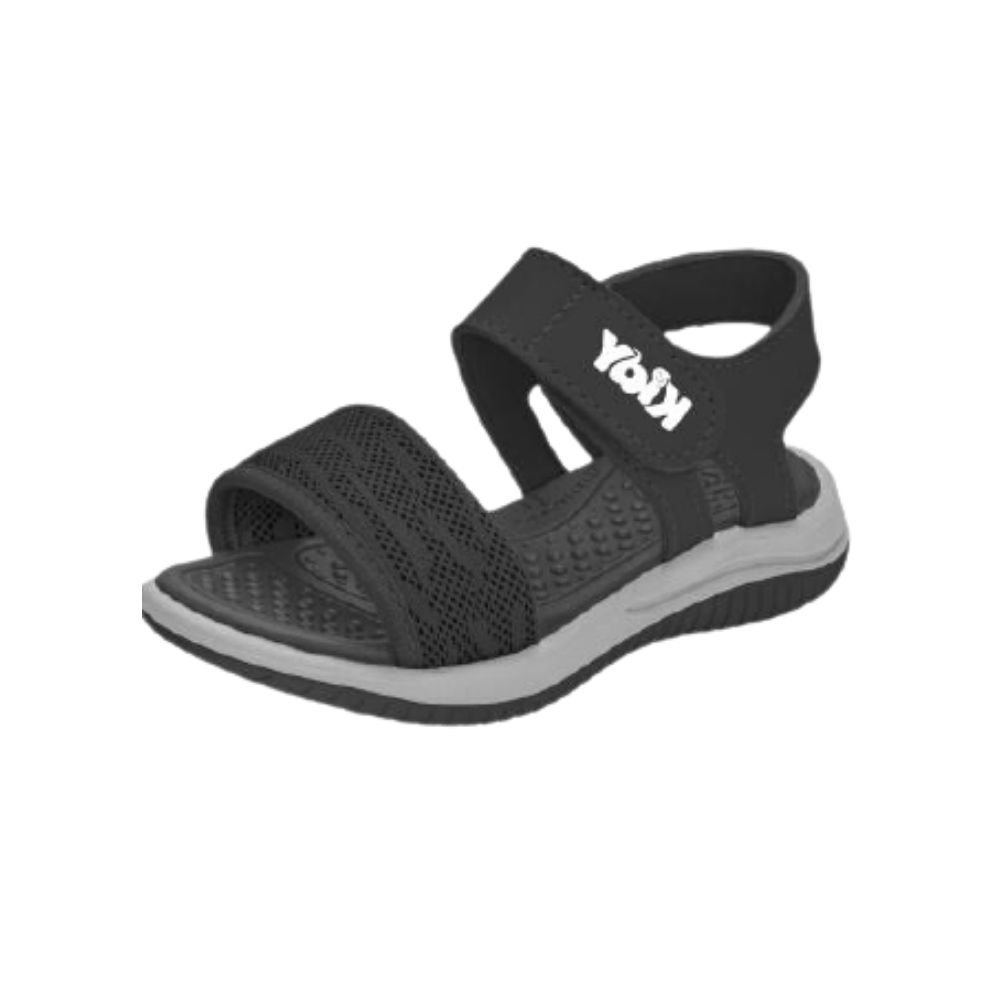 Sandália Infantil Fly Baby Preto Kidy 192-0064-0007 Cinza 2