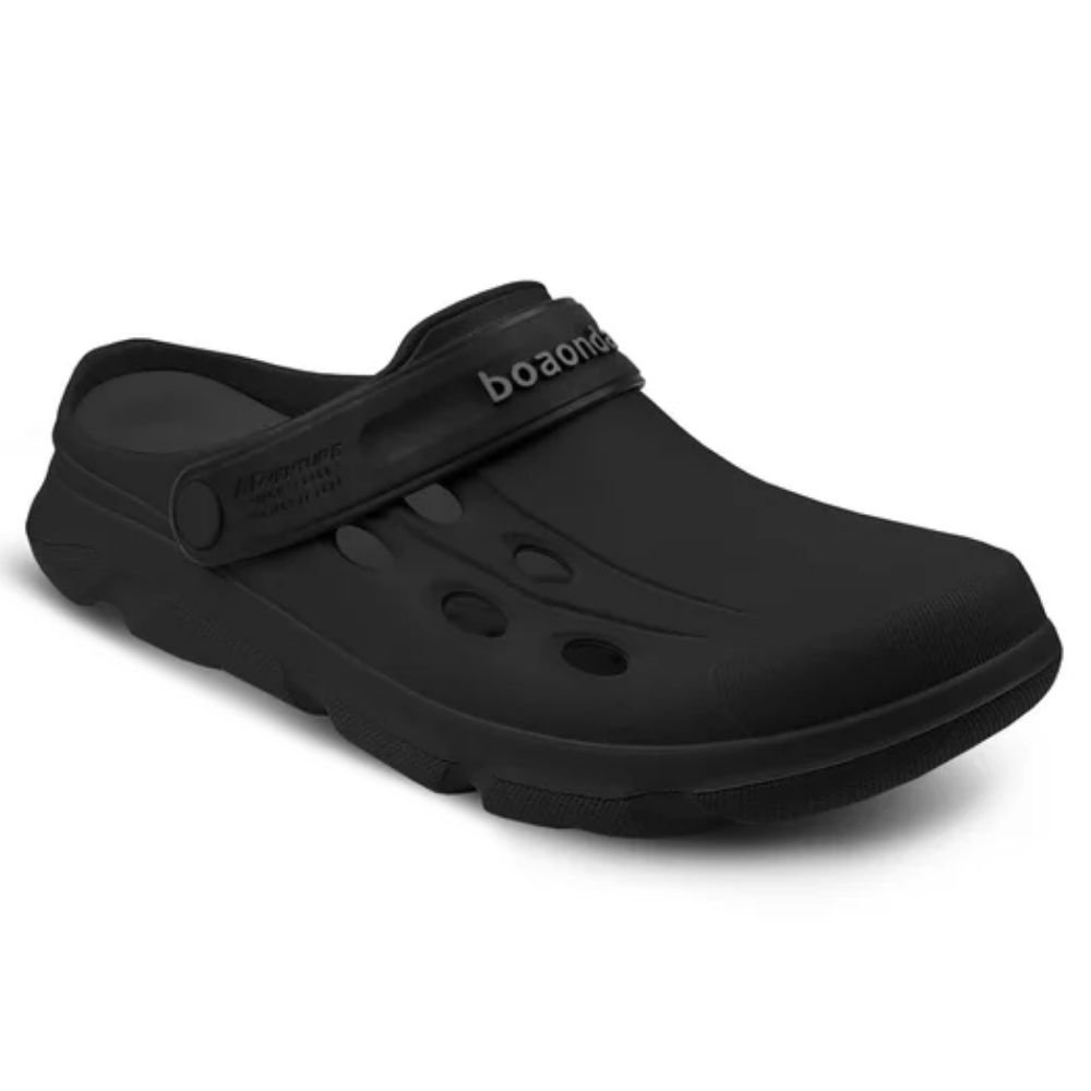 Babuche Clog Masculino Adventure Preto Boaonda 2422-101-1001 Preto 2