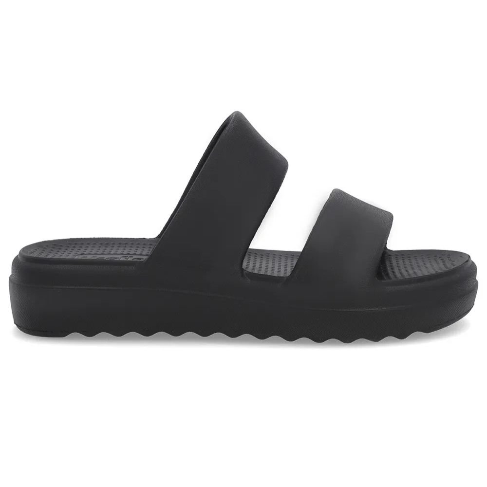 Chinelo Slide Feminino Poofy Preto Usaflex AN32001 Preto 1