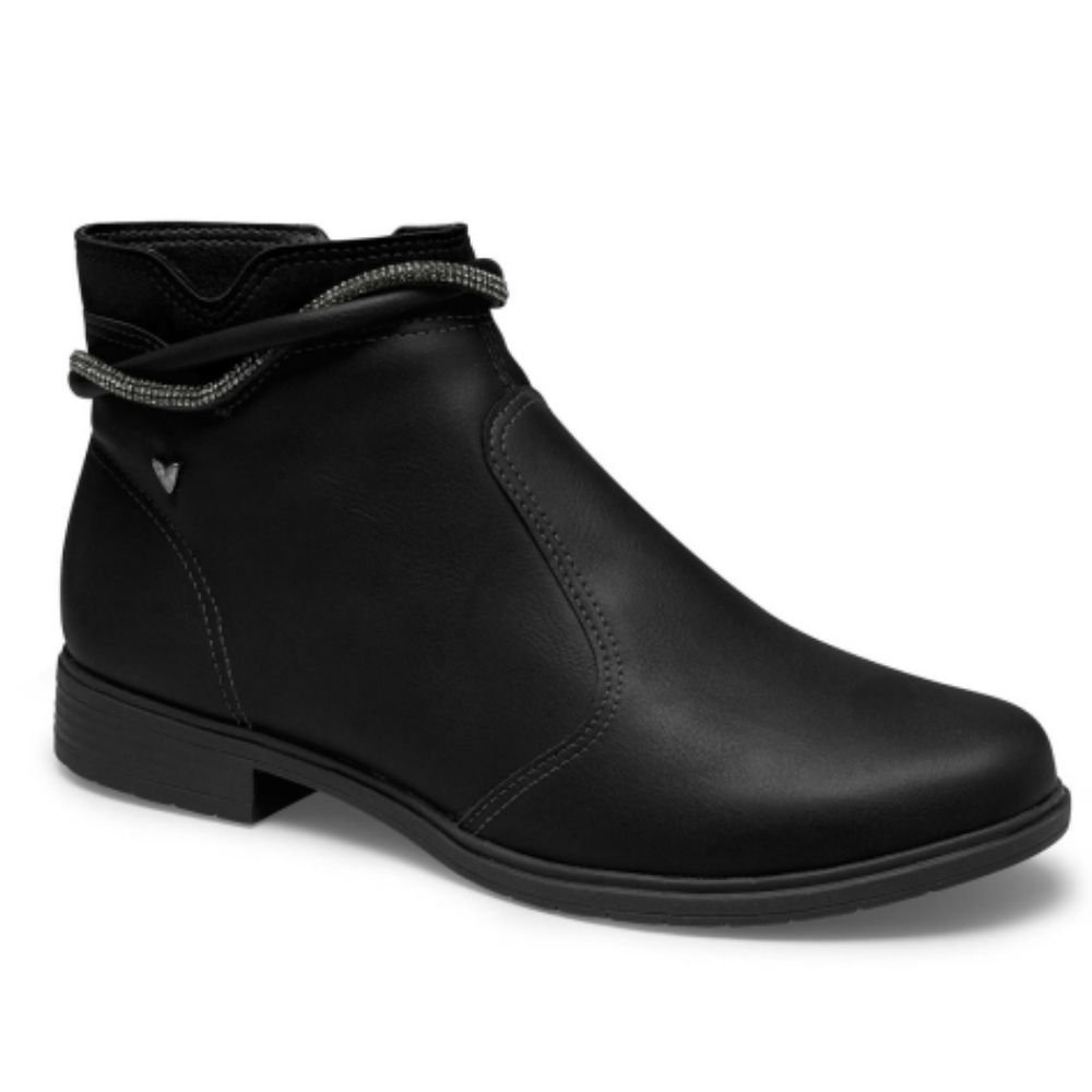 Bota Feminina Cano Curto Preto Mississipi MC862-0001 Preto 5