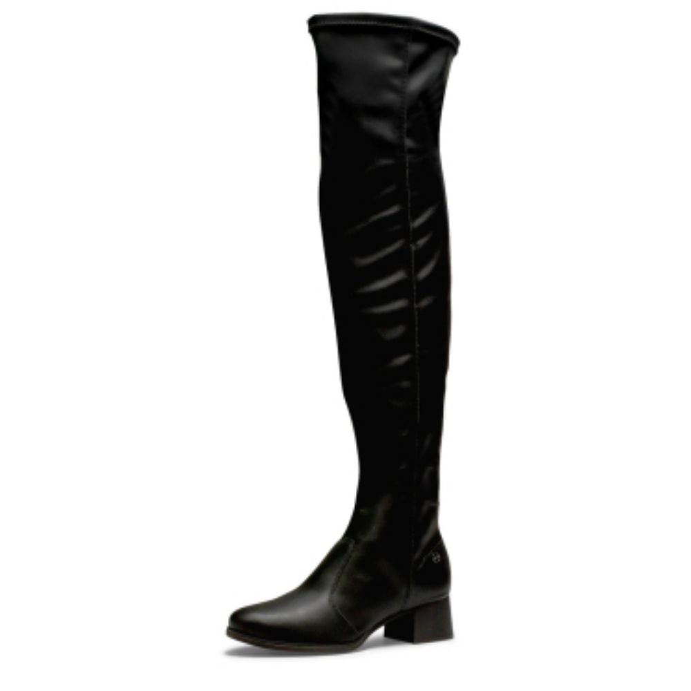 Bota Feminina Over The Knee Aranni Preto Dakota DA864-0001 Preto 2