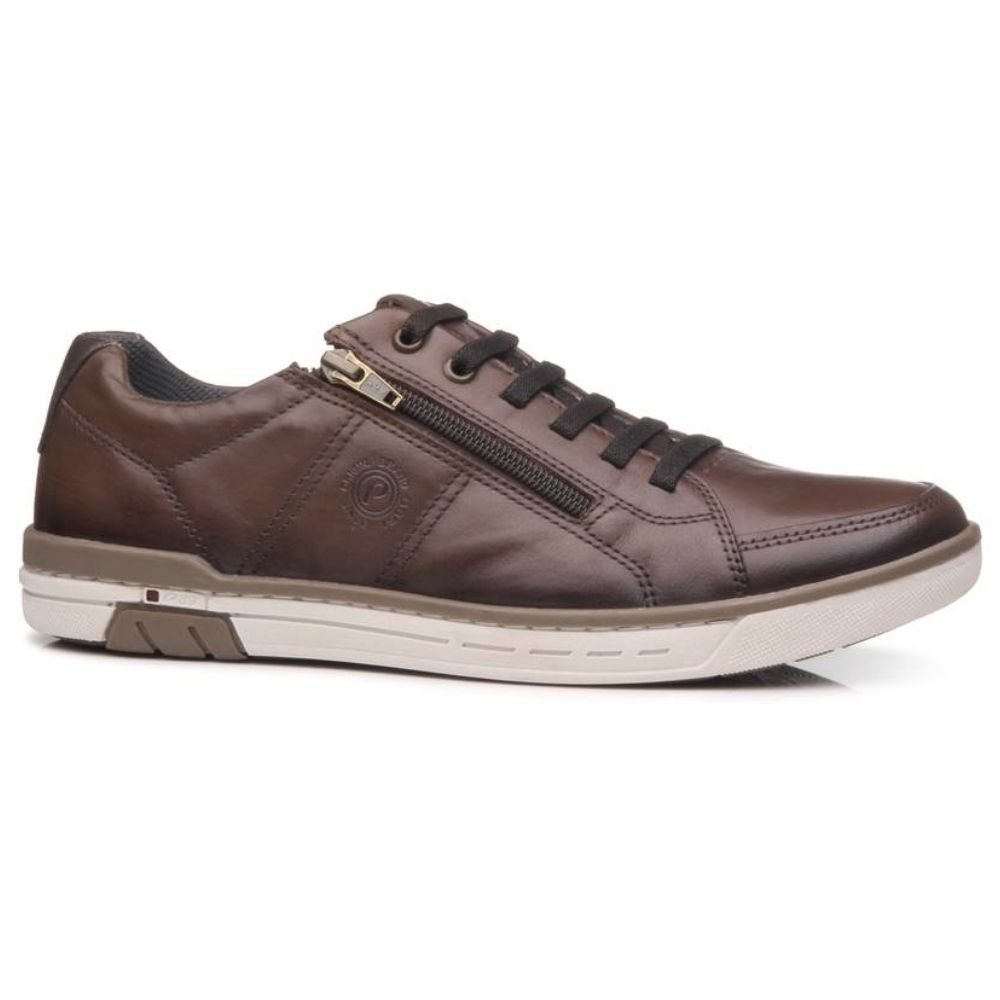 Sapatênis Masculino Basic Terracota Dark Brown Pegada 119313-02 Marrom 1