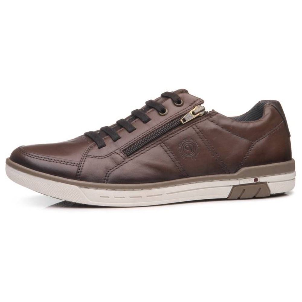 Sapatênis Masculino Basic Terracota Dark Brown Pegada 119313-02 Marrom 2
