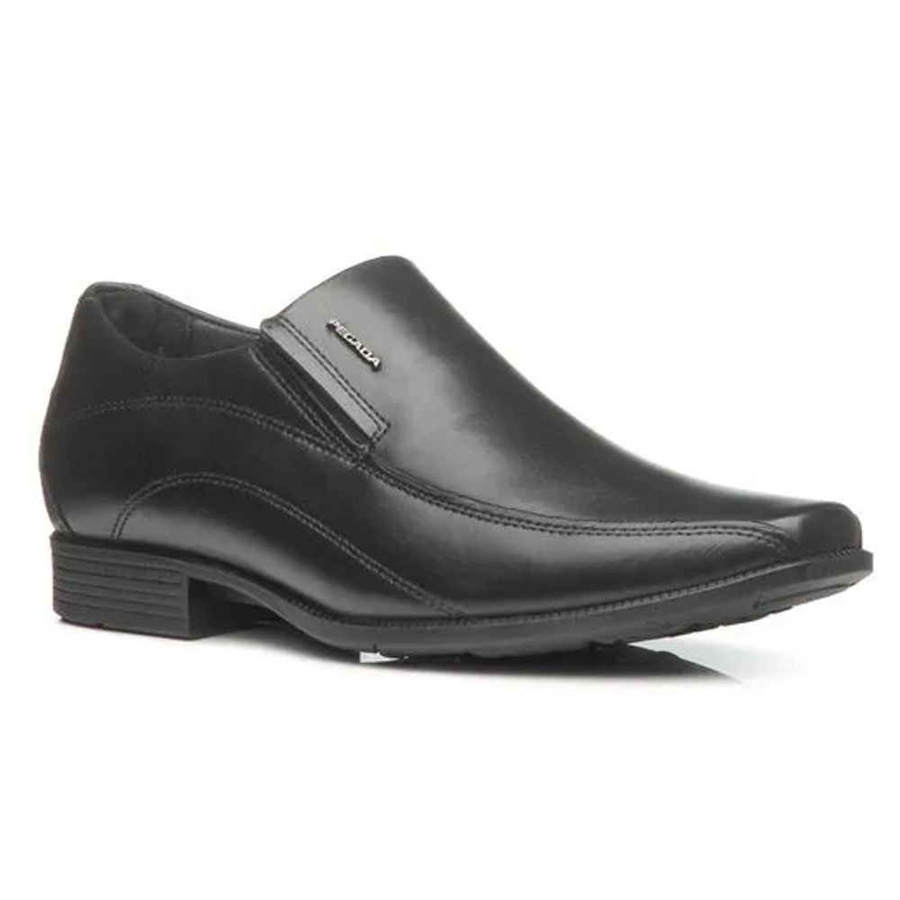 Sapato Social Masculino Weal Couro Preto Pegada 126505-01 Preto 3