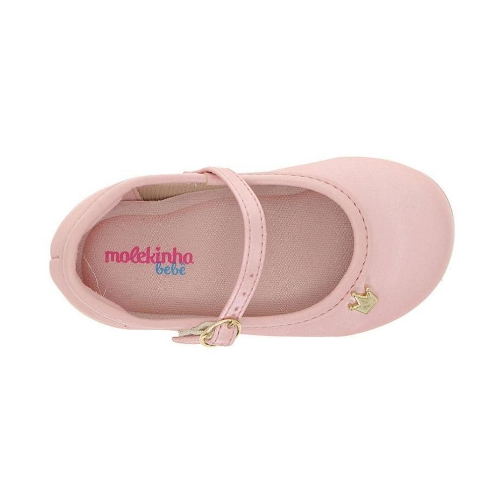 Sapatilha Infantil Feminina Boneca Rosa Molekinha 2106.1041 Rosa 2