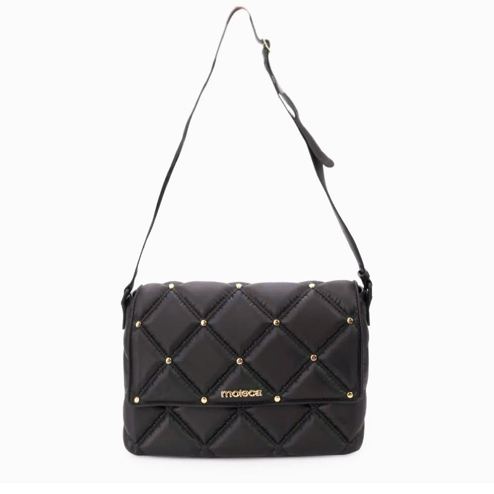 Bolsa Feminina Crossbody Preto Moleca 50055.2 Preto 2