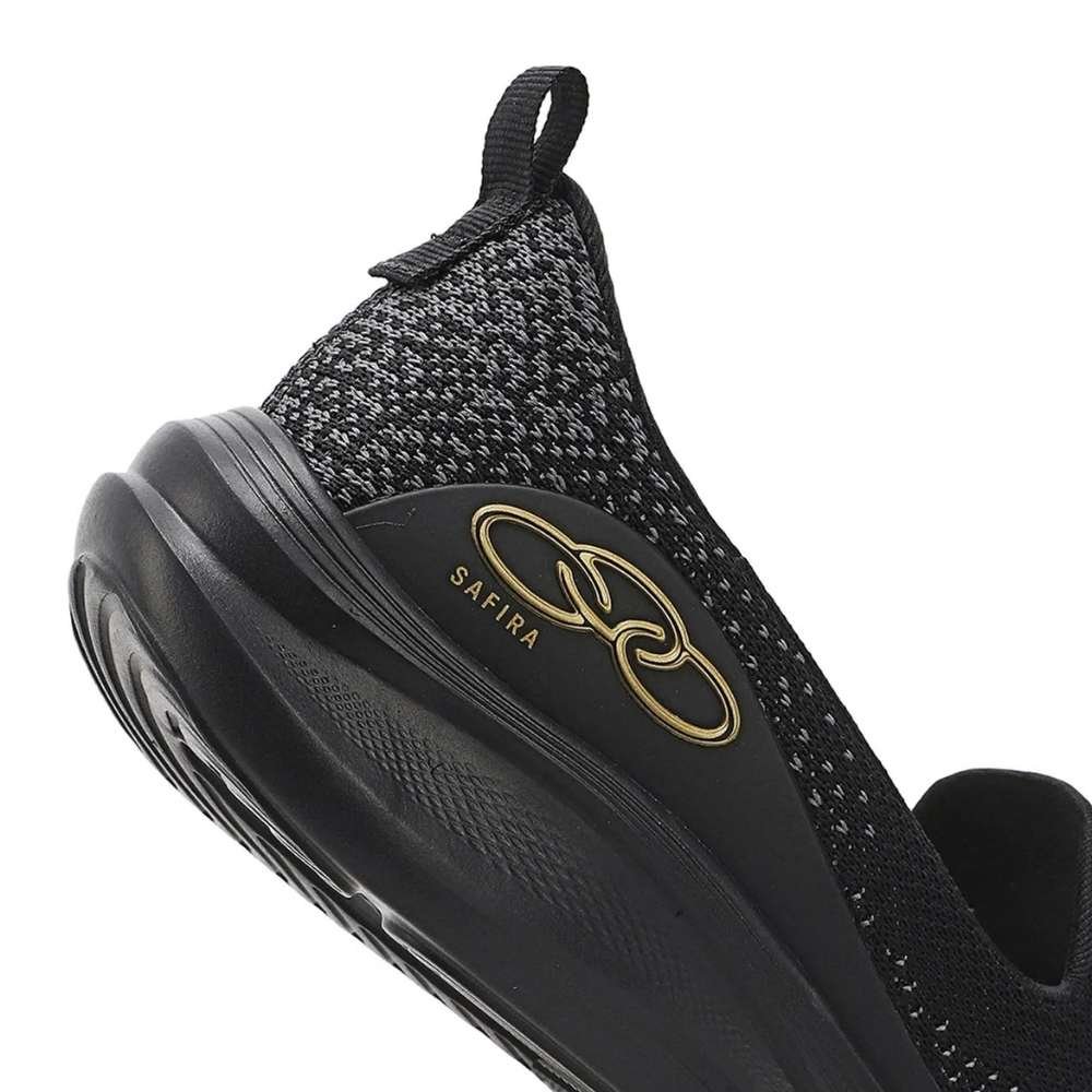 Tênis Feminino Slip On Safira Preto Olympikus Preto 4