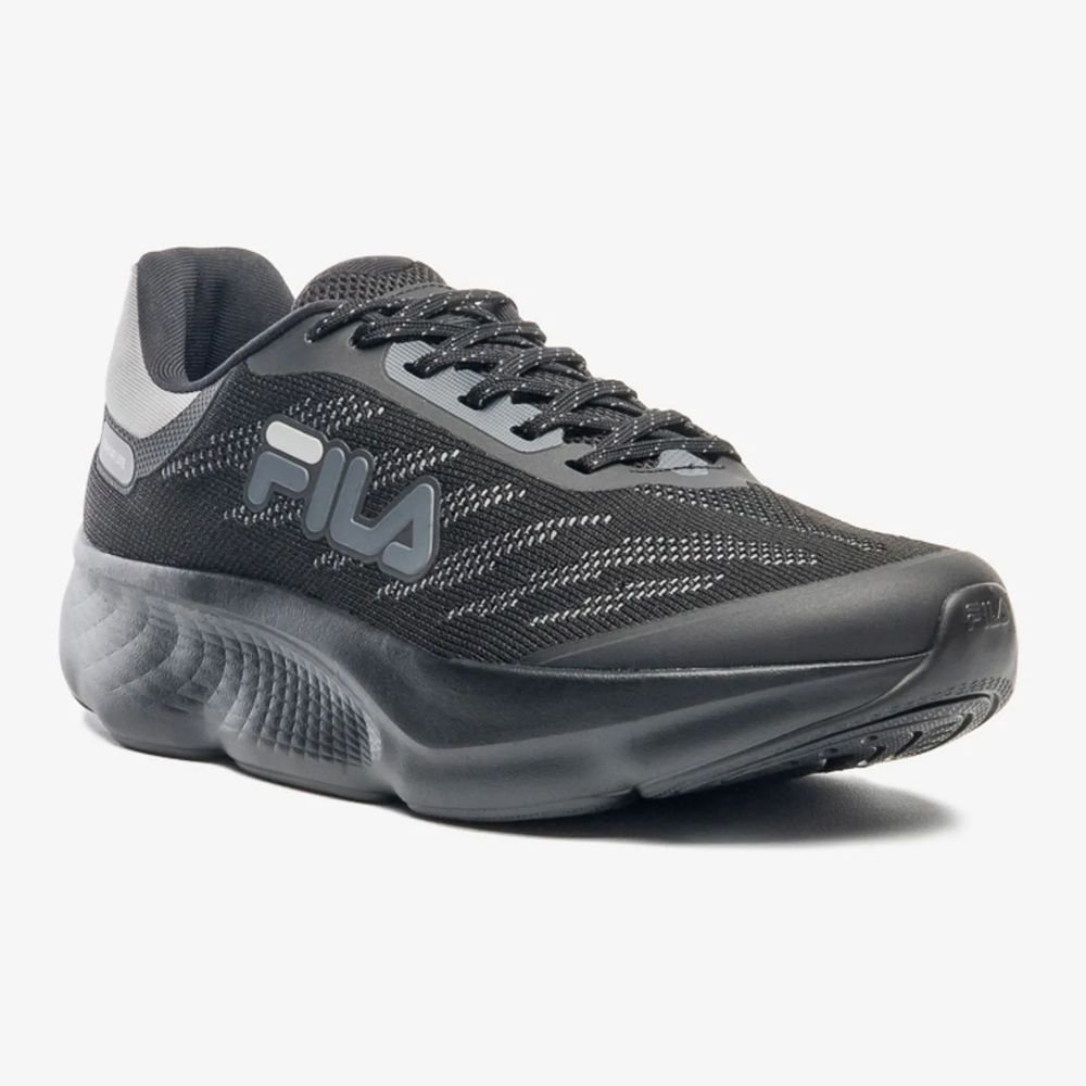 Tênis Esportivo Masculino Maxxi Lite Preto Cinza Fila F01TR00083-6946 Preto 5
