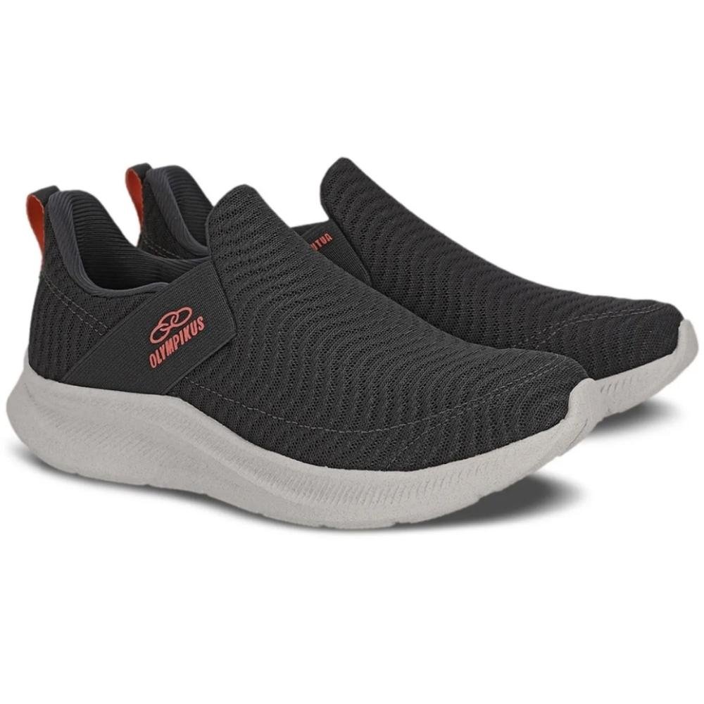 Tênis Feminino Esportivo Knit Chumbo Flutua Olympikus 952 Preto 3