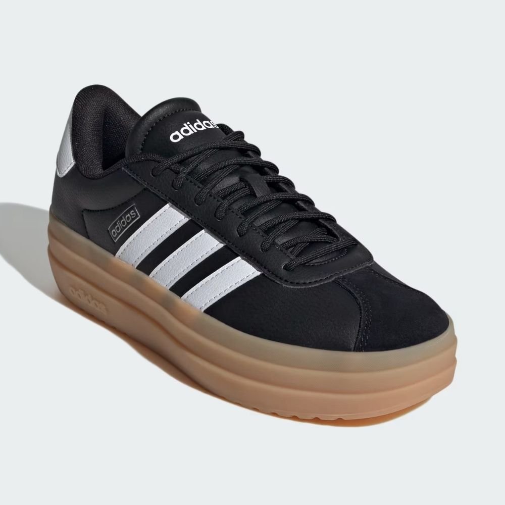 Tênis Casual Feminino VL Court Bold Preto Adidas IH3081 Preto/Branco 2