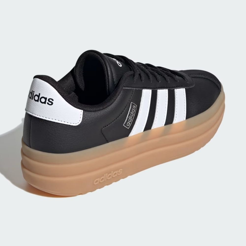 Tênis Casual Feminino VL Court Bold Preto Adidas IH3081 Preto/Branco 4